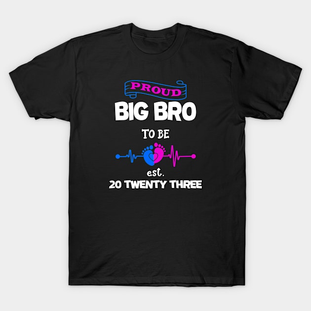 Promoted to Brother T-Shirt by A Zee Marketing